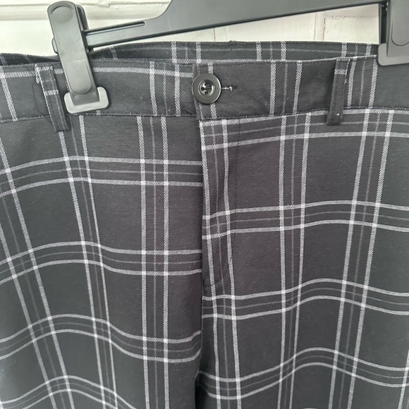 Grey checked tailored skinny trousers size XL - Picture 4 of 11